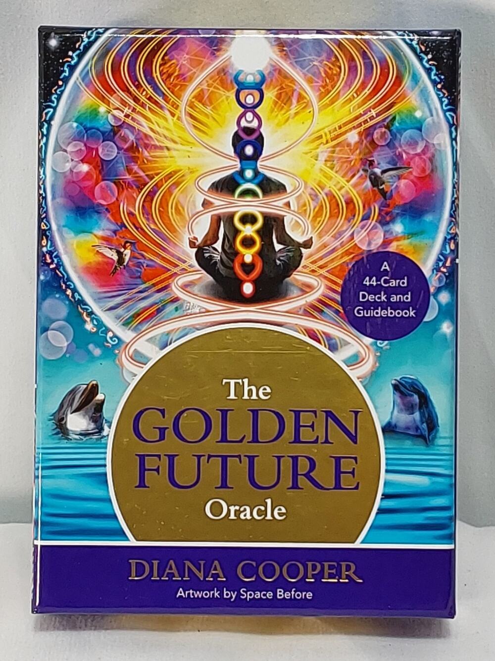 The Golden Future Oracle 44 Card Deck & Guidebook By Diana Cooper